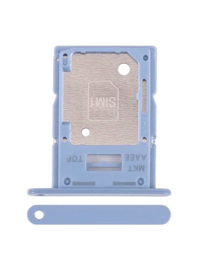 For Samsung Galaxy A15 4G SM-A155F Original SIM Card Tray + SIM / Micro SD Card Tray (Blue) - Image 1